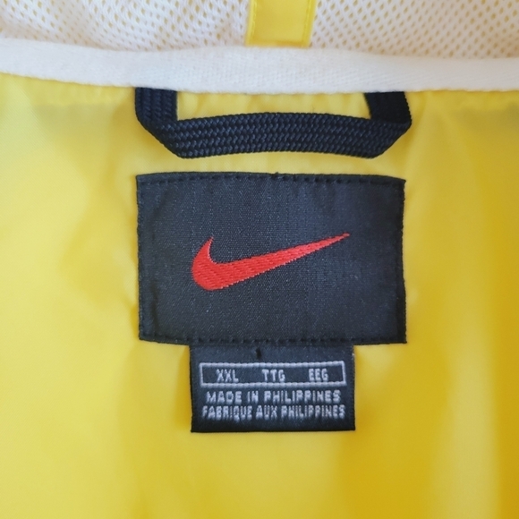 Nike Vintage Yellow and Gray Windbreaker Jacket - Picture 9 of 13